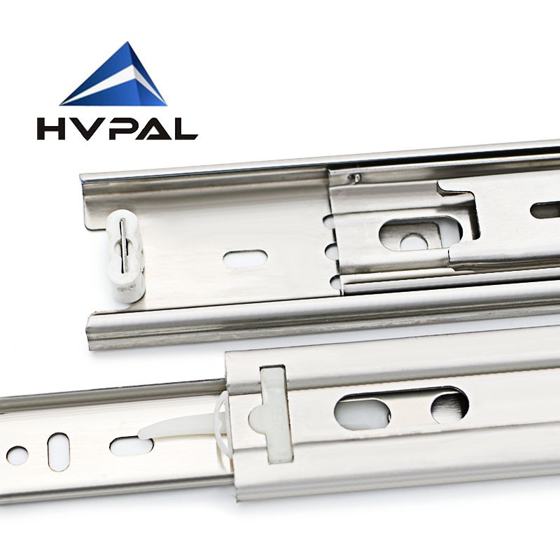 Rebound drawer slides for cabinets and furniture Rebound drawer slides for cabinets and furniture